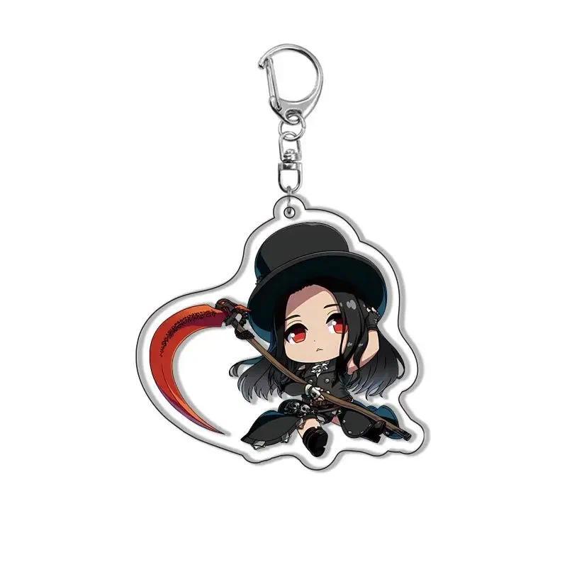 Guilty Gear Keychain Cartoon Anime Doll Ky·kiske Potemkin Faust Millia Ramlethal Lic Keychain Móc Khóa In Theo Yêu Cầu, Chất Liệu Mica Trong Suốt In 2 Mặt , Dày 4mm 5 Guilty Gear Keychain Cartoon Anime Doll Ky·kiske Potemkin Faust Millia Ramlethal Lic Keychain Móc Khóa In Theo Yêu Cầu, Chất Liệu Mica Trong Suốt In 2 Mặt , Dày 4mm - Ảnh 5
