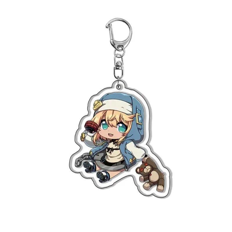 Guilty Gear Keychain Cartoon Anime Doll Ky·kiske Potemkin Faust Millia Ramlethal Lic Keychain Móc Khóa In Theo Yêu Cầu, Chất Liệu Mica Trong Suốt In 2 Mặt , Dày 4mm 7 Guilty Gear Keychain Cartoon Anime Doll Ky·kiske Potemkin Faust Millia Ramlethal Lic Keychain Móc Khóa In Theo Yêu Cầu, Chất Liệu Mica Trong Suốt In 2 Mặt , Dày 4mm - Ảnh 7
