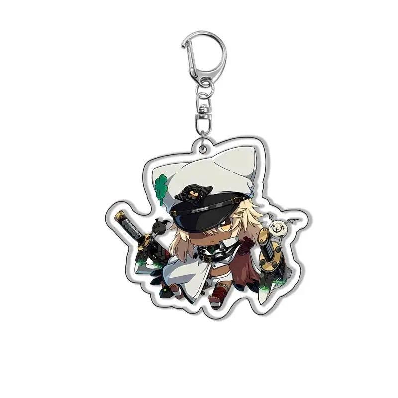 Guilty Gear Keychain Cartoon Anime Doll Ky·kiske Potemkin Faust Millia Ramlethal Lic Keychain Móc Khóa In Theo Yêu Cầu, Chất Liệu Mica Trong Suốt In 2 Mặt , Dày 4mm 8 Guilty Gear Keychain Cartoon Anime Doll Ky·kiske Potemkin Faust Millia Ramlethal Lic Keychain Móc Khóa In Theo Yêu Cầu, Chất Liệu Mica Trong Suốt In 2 Mặt , Dày 4mm - Ảnh 8
