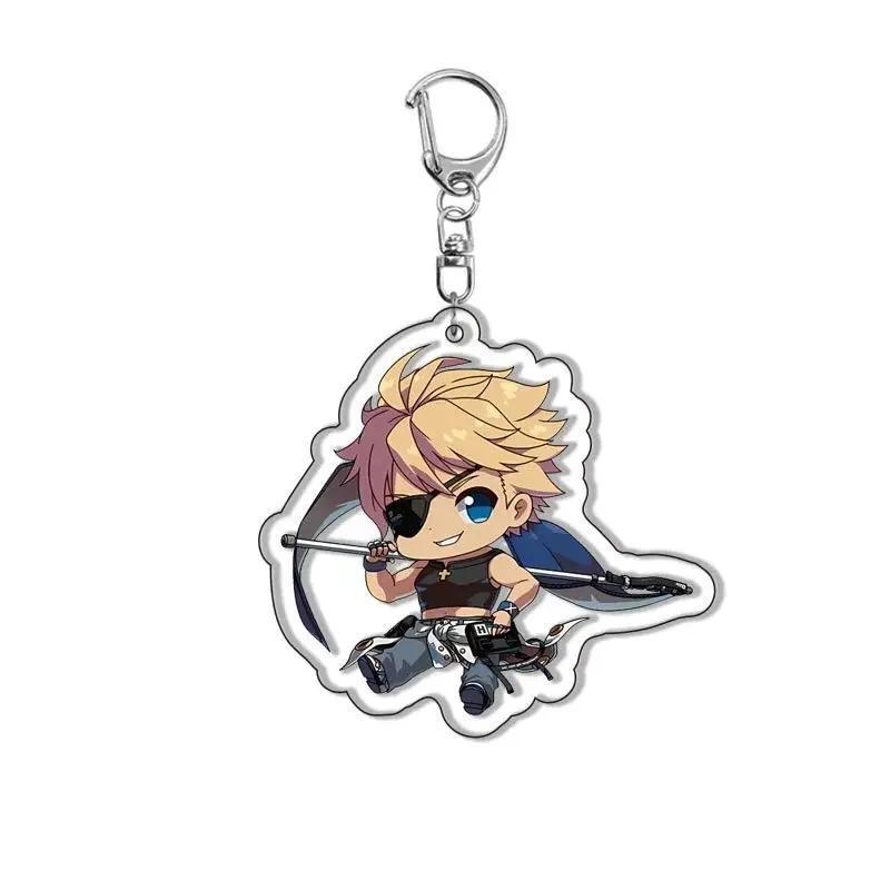 Guilty Gear Keychain Cartoon Anime Doll Ky·kiske Potemkin Faust Millia Ramlethal Lic Keychain Móc Khóa In Theo Yêu Cầu, Chất Liệu Mica Trong Suốt In 2 Mặt , Dày 4mm 1 Guilty Gear Keychain Cartoon Anime Doll Ky·kiske Potemkin Faust Millia Ramlethal Lic Keychain Móc Khóa In Theo Yêu Cầu, Chất Liệu Mica Trong Suốt In 2 Mặt , Dày 4mm
