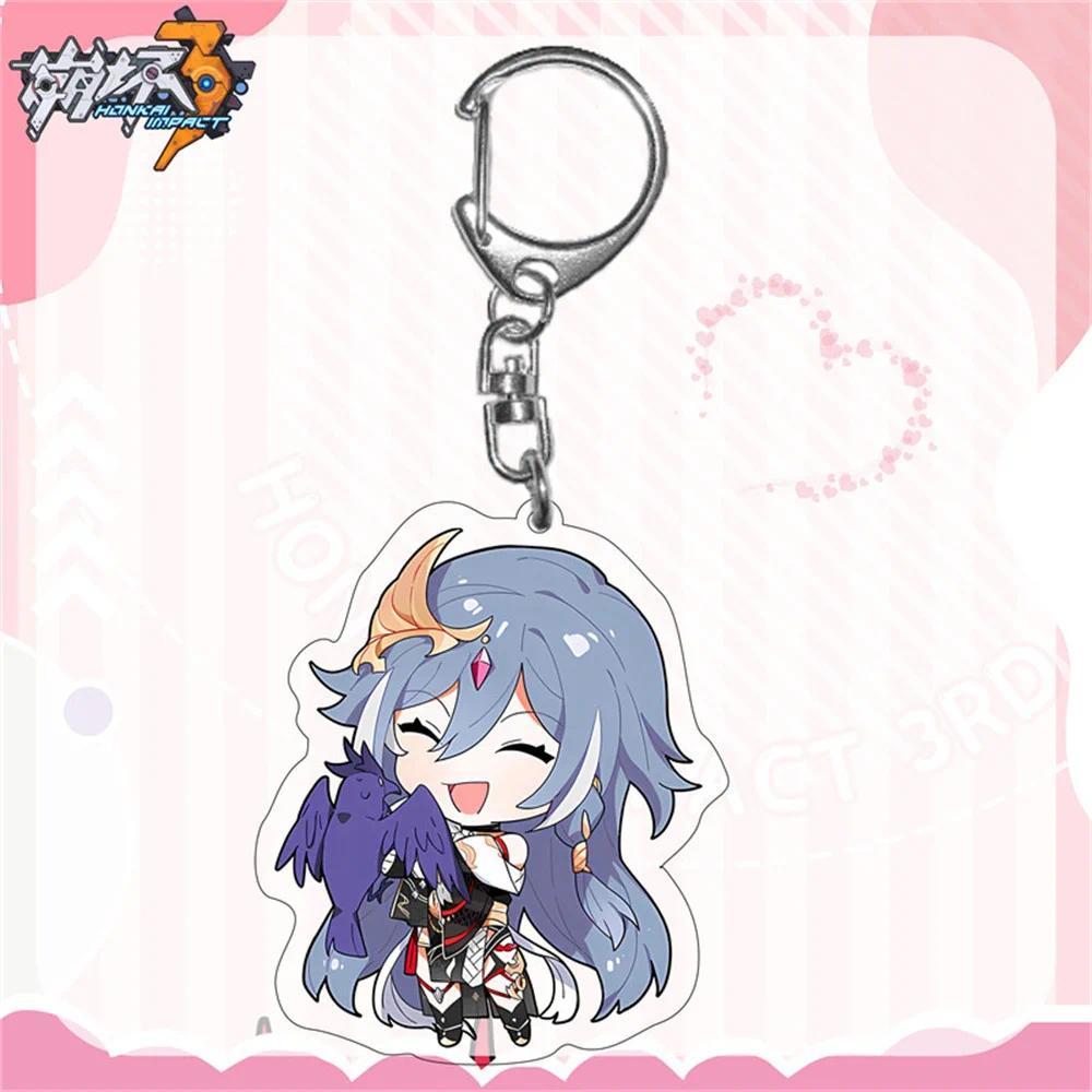 Guns Girl's Lovely Baby Bag Charms Keychain Friends Key Chain Hanging Face Móc Khóa In Theo Yêu Cầu, Chất Liệu Mica Trong Suốt In 2 Mặt , Dày 4mm 2 Guns Girl's Lovely Baby Bag Charms Keychain Friends Key Chain Hanging Face Móc Khóa In Theo Yêu Cầu, Chất Liệu Mica Trong Suốt In 2 Mặt , Dày 4mm - Ảnh 2