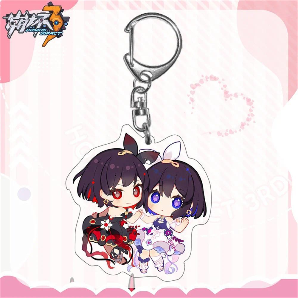 Guns Girl's Lovely Baby Bag Charms Keychain Friends Key Chain Hanging Face Móc Khóa In Theo Yêu Cầu, Chất Liệu Mica Trong Suốt In 2 Mặt , Dày 4mm 5 Guns Girl's Lovely Baby Bag Charms Keychain Friends Key Chain Hanging Face Móc Khóa In Theo Yêu Cầu, Chất Liệu Mica Trong Suốt In 2 Mặt , Dày 4mm - Ảnh 5