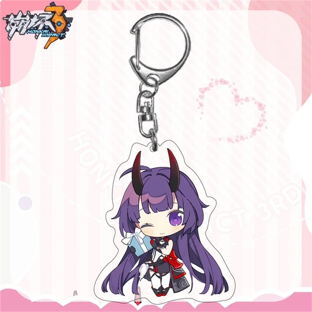 Guns Girl's Lovely Baby Bag Charms Keychain Friends Key Chain Hanging Face Móc Khóa In Theo Yêu Cầu, Chất Liệu Mica Trong Suốt In 2 Mặt , Dày 4mm 6 Guns Girl's Lovely Baby Bag Charms Keychain Friends Key Chain Hanging Face Móc Khóa In Theo Yêu Cầu, Chất Liệu Mica Trong Suốt In 2 Mặt , Dày 4mm - Ảnh 6