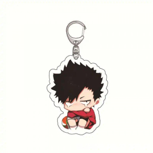 Haikyuu!! Hinata Shoyo Tobio Kageyama Daichi Sawamura Character Acrylic Car Keychain Cartoon Móc Khóa In Theo Yêu Cầu, Chất Liệu Mica Trong Suốt In 2 Mặt , Dày 4mm