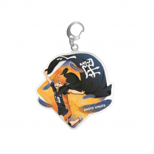 Haikyuu Japanese Style Acrylic Feather Keychain_clear 2-sided Printing Móc Khóa In Theo Yêu Cầu, Chất Liệu Mica Trong Suốt In 2 Mặt , Dày 4mm