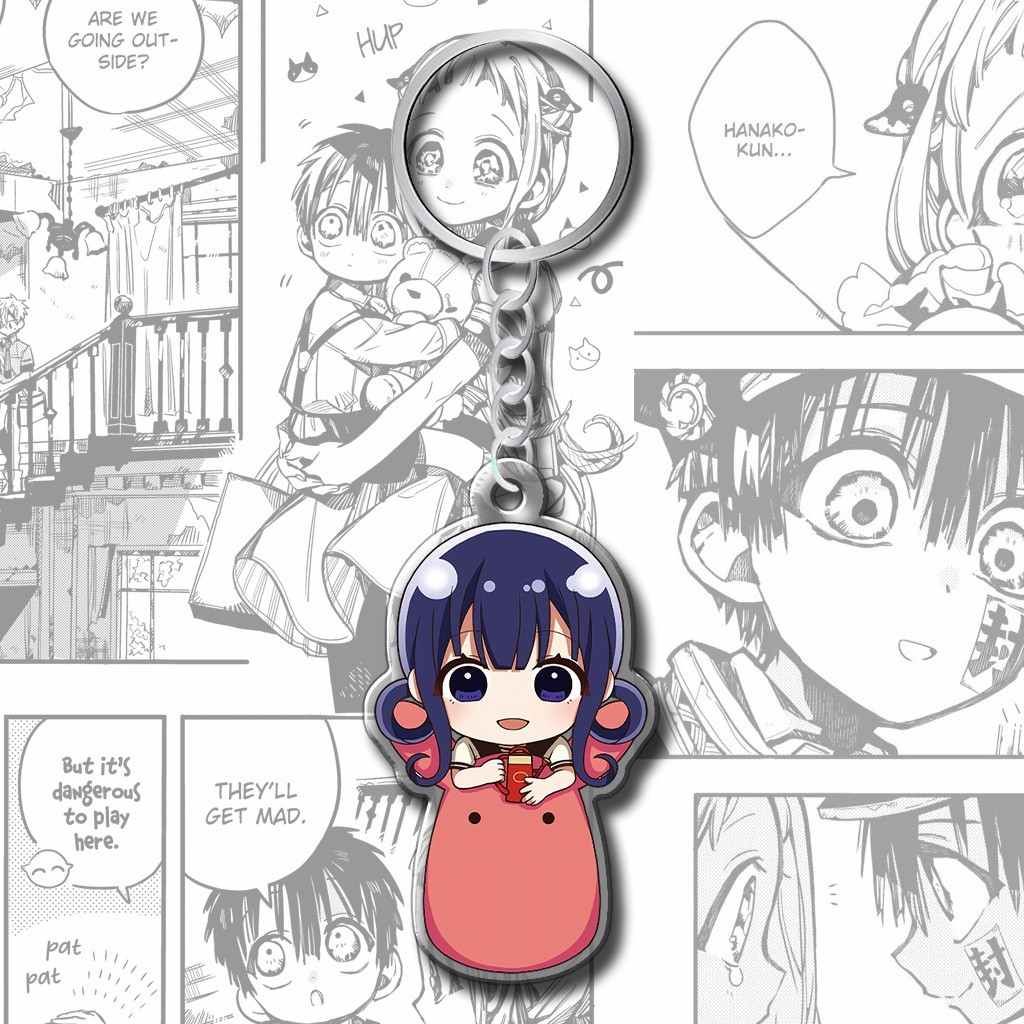 Hanako Kun Keychain Chibi Anime Manga Toilet Ghost Cute Character Handbag Accessory Móc Khóa In Theo Yêu Cầu, Chất Liệu Mica Trong Suốt In 2 Mặt , Dày 4mm 11 Hanako Kun Keychain Chibi Anime Manga Toilet Ghost Cute Character Handbag Accessory Móc Khóa In Theo Yêu Cầu, Chất Liệu Mica Trong Suốt In 2 Mặt , Dày 4mm - Ảnh 11
