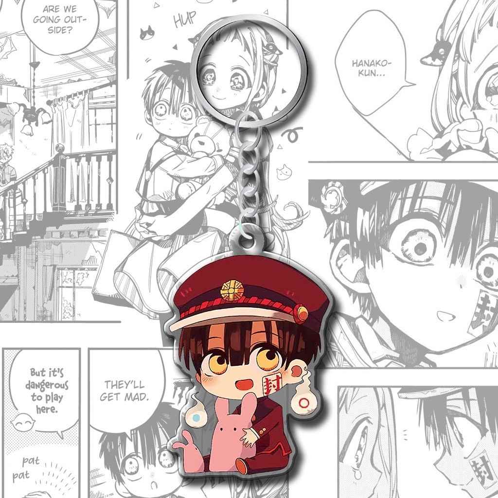 Hanako Kun Keychain Chibi Anime Manga Toilet Ghost Cute Character Handbag Accessory Móc Khóa In Theo Yêu Cầu, Chất Liệu Mica Trong Suốt In 2 Mặt , Dày 4mm 13 Hanako Kun Keychain Chibi Anime Manga Toilet Ghost Cute Character Handbag Accessory Móc Khóa In Theo Yêu Cầu, Chất Liệu Mica Trong Suốt In 2 Mặt , Dày 4mm - Ảnh 13