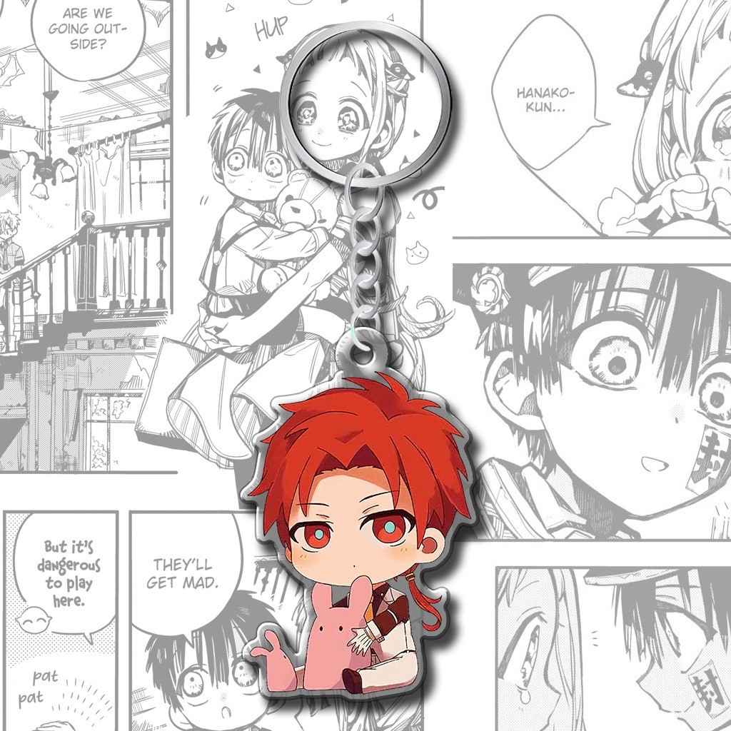 Hanako Kun Keychain Chibi Anime Manga Toilet Ghost Cute Character Handbag Accessory Móc Khóa In Theo Yêu Cầu, Chất Liệu Mica Trong Suốt In 2 Mặt , Dày 4mm 15 Hanako Kun Keychain Chibi Anime Manga Toilet Ghost Cute Character Handbag Accessory Móc Khóa In Theo Yêu Cầu, Chất Liệu Mica Trong Suốt In 2 Mặt , Dày 4mm - Ảnh 15