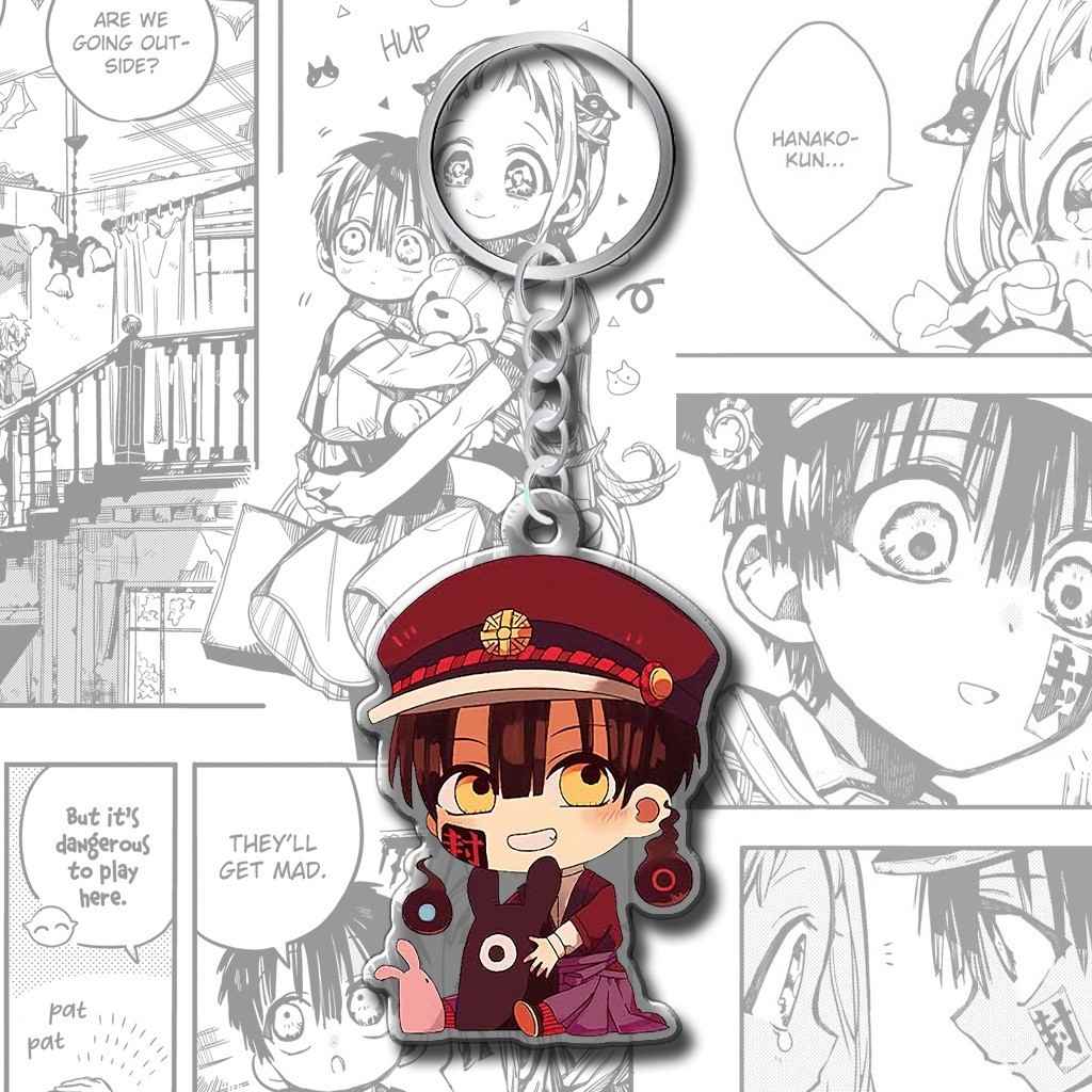 Hanako Kun Keychain Chibi Anime Manga Toilet Ghost Cute Character Handbag Accessory Móc Khóa In Theo Yêu Cầu, Chất Liệu Mica Trong Suốt In 2 Mặt , Dày 4mm 17 Hanako Kun Keychain Chibi Anime Manga Toilet Ghost Cute Character Handbag Accessory Móc Khóa In Theo Yêu Cầu, Chất Liệu Mica Trong Suốt In 2 Mặt , Dày 4mm - Ảnh 17