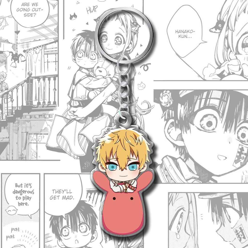 Hanako Kun Keychain Chibi Anime Manga Toilet Ghost Cute Character Handbag Accessory Móc Khóa In Theo Yêu Cầu, Chất Liệu Mica Trong Suốt In 2 Mặt , Dày 4mm 6 Hanako Kun Keychain Chibi Anime Manga Toilet Ghost Cute Character Handbag Accessory Móc Khóa In Theo Yêu Cầu, Chất Liệu Mica Trong Suốt In 2 Mặt , Dày 4mm - Ảnh 6