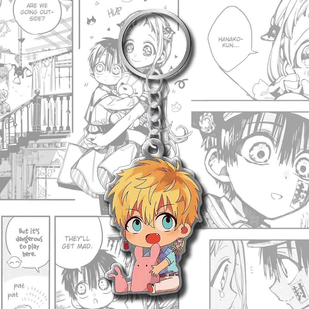 Hanako Kun Keychain Chibi Anime Manga Toilet Ghost Cute Character Handbag Accessory Móc Khóa In Theo Yêu Cầu, Chất Liệu Mica Trong Suốt In 2 Mặt , Dày 4mm 1 Hanako Kun Keychain Chibi Anime Manga Toilet Ghost Cute Character Handbag Accessory Móc Khóa In Theo Yêu Cầu, Chất Liệu Mica Trong Suốt In 2 Mặt , Dày 4mm