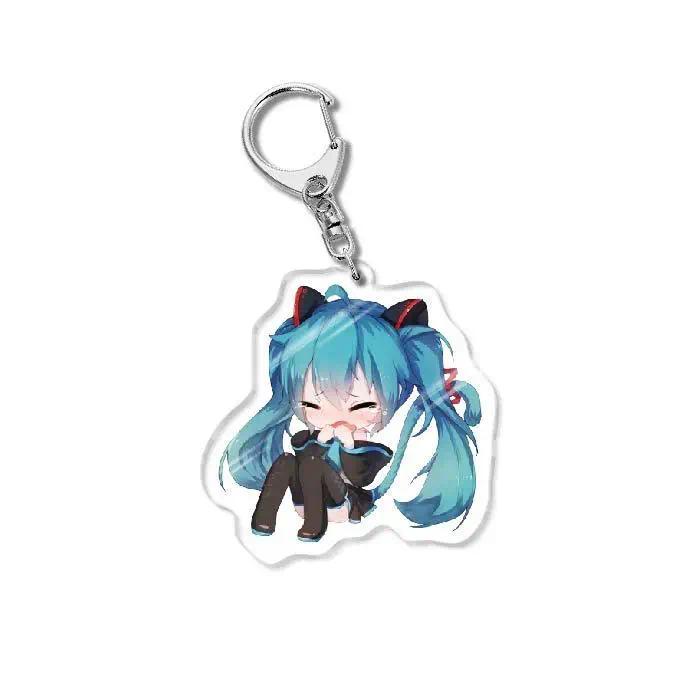 Hatsune Miku Acrylic Keychain Jewelry Animation Relatex Products Idol Souvenir Keychain Móc Khóa In Theo Yêu Cầu, Chất Liệu Mica Trong Suốt In 2 Mặt , Dày 4mm 3 Hatsune Miku Acrylic Keychain Jewelry Animation Relatex Products Idol Souvenir Keychain Móc Khóa In Theo Yêu Cầu, Chất Liệu Mica Trong Suốt In 2 Mặt , Dày 4mm - Ảnh 3