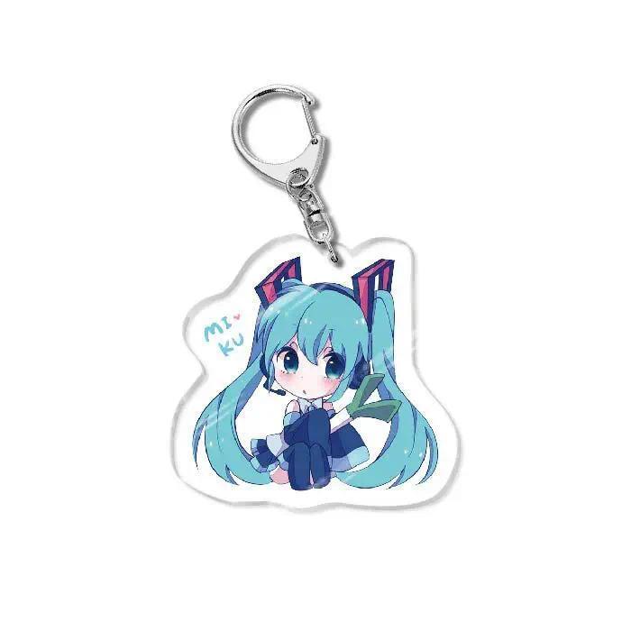 Hatsune Miku Acrylic Keychain Jewelry Animation Relatex Products Idol Souvenir Keychain Móc Khóa In Theo Yêu Cầu, Chất Liệu Mica Trong Suốt In 2 Mặt , Dày 4mm 4 Hatsune Miku Acrylic Keychain Jewelry Animation Relatex Products Idol Souvenir Keychain Móc Khóa In Theo Yêu Cầu, Chất Liệu Mica Trong Suốt In 2 Mặt , Dày 4mm - Ảnh 4