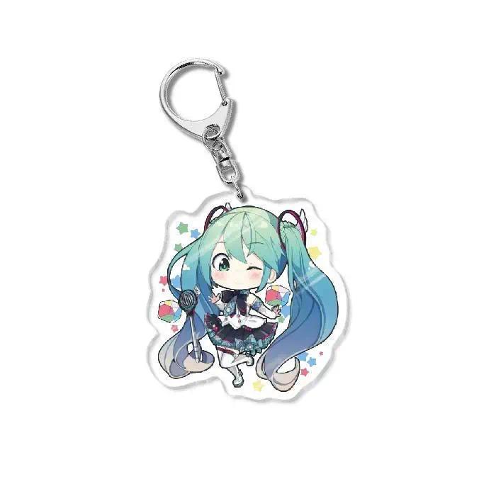 Hatsune Miku Acrylic Keychain Jewelry Animation Relatex Products Idol Souvenir Keychain Móc Khóa In Theo Yêu Cầu, Chất Liệu Mica Trong Suốt In 2 Mặt , Dày 4mm 8 Hatsune Miku Acrylic Keychain Jewelry Animation Relatex Products Idol Souvenir Keychain Móc Khóa In Theo Yêu Cầu, Chất Liệu Mica Trong Suốt In 2 Mặt , Dày 4mm - Ảnh 8