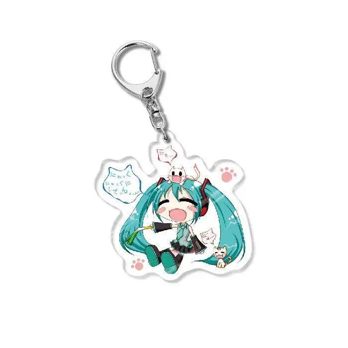 Hatsune Miku Acrylic Keychain Jewelry Animation Relatex Products Idol Souvenir Keychain Móc Khóa In Theo Yêu Cầu, Chất Liệu Mica Trong Suốt In 2 Mặt , Dày 4mm 9 Hatsune Miku Acrylic Keychain Jewelry Animation Relatex Products Idol Souvenir Keychain Móc Khóa In Theo Yêu Cầu, Chất Liệu Mica Trong Suốt In 2 Mặt , Dày 4mm - Ảnh 9