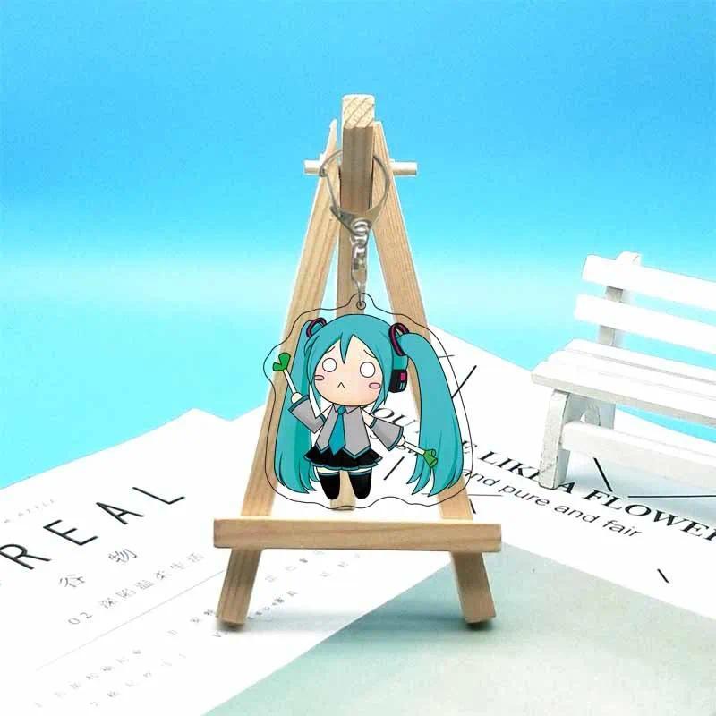 Hatsune Miku Anime Acrylic Cute Model Key Ring Keychain Car Friends Couple Jewelry Fashion Móc Khóa In Theo Yêu Cầu, Chất Liệu Mica Trong Suốt In 2 Mặt , Dày 4mm 15 Hatsune Miku Anime Acrylic Cute Model Key Ring Keychain Car Friends Couple Jewelry Fashion Móc Khóa In Theo Yêu Cầu, Chất Liệu Mica Trong Suốt In 2 Mặt , Dày 4mm - Ảnh 15