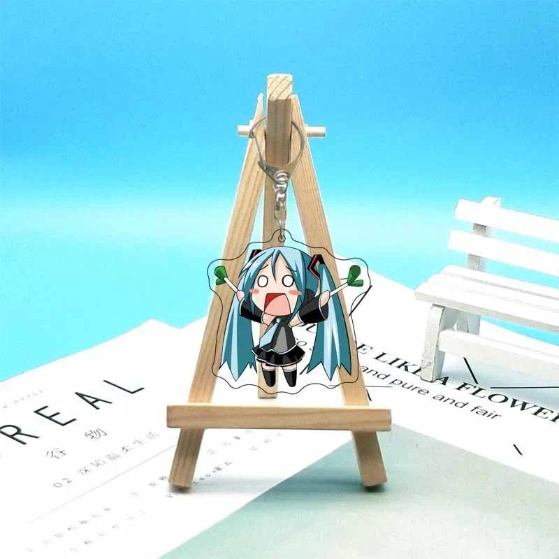 Hatsune Miku Anime Acrylic Cute Model Key Ring Keychain Car Friends Couple Jewelry Fashion Móc Khóa In Theo Yêu Cầu, Chất Liệu Mica Trong Suốt In 2 Mặt , Dày 4mm 16 Hatsune Miku Anime Acrylic Cute Model Key Ring Keychain Car Friends Couple Jewelry Fashion Móc Khóa In Theo Yêu Cầu, Chất Liệu Mica Trong Suốt In 2 Mặt , Dày 4mm - Ảnh 16