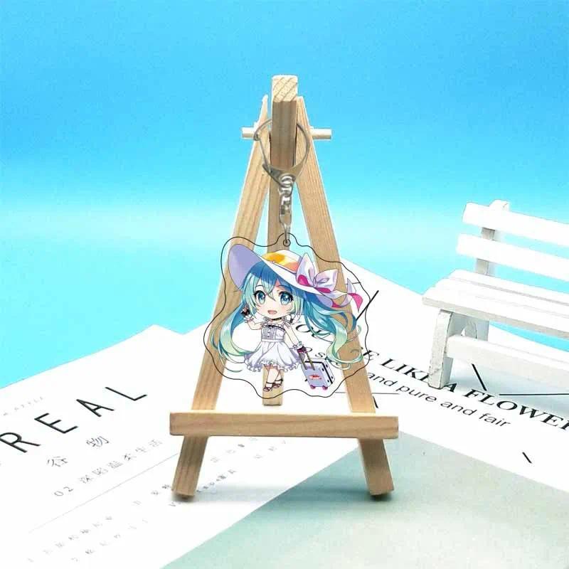 Hatsune Miku Anime Acrylic Cute Model Key Ring Keychain Car Friends Couple Jewelry Fashion Móc Khóa In Theo Yêu Cầu, Chất Liệu Mica Trong Suốt In 2 Mặt , Dày 4mm 18 Hatsune Miku Anime Acrylic Cute Model Key Ring Keychain Car Friends Couple Jewelry Fashion Móc Khóa In Theo Yêu Cầu, Chất Liệu Mica Trong Suốt In 2 Mặt , Dày 4mm - Ảnh 18