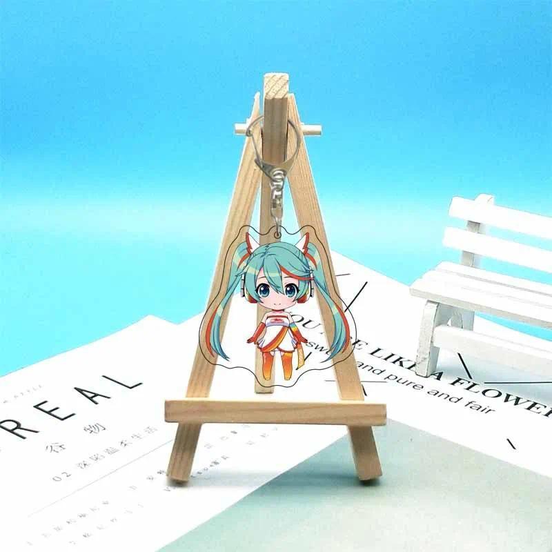 Hatsune Miku Anime Acrylic Cute Model Key Ring Keychain Car Friends Couple Jewelry Fashion Móc Khóa In Theo Yêu Cầu, Chất Liệu Mica Trong Suốt In 2 Mặt , Dày 4mm 3 Hatsune Miku Anime Acrylic Cute Model Key Ring Keychain Car Friends Couple Jewelry Fashion Móc Khóa In Theo Yêu Cầu, Chất Liệu Mica Trong Suốt In 2 Mặt , Dày 4mm - Ảnh 3