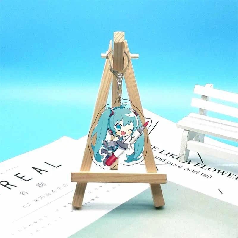Hatsune Miku Anime Acrylic Cute Model Key Ring Keychain Car Friends Couple Jewelry Fashion Móc Khóa In Theo Yêu Cầu, Chất Liệu Mica Trong Suốt In 2 Mặt , Dày 4mm 5 Hatsune Miku Anime Acrylic Cute Model Key Ring Keychain Car Friends Couple Jewelry Fashion Móc Khóa In Theo Yêu Cầu, Chất Liệu Mica Trong Suốt In 2 Mặt , Dày 4mm - Ảnh 5