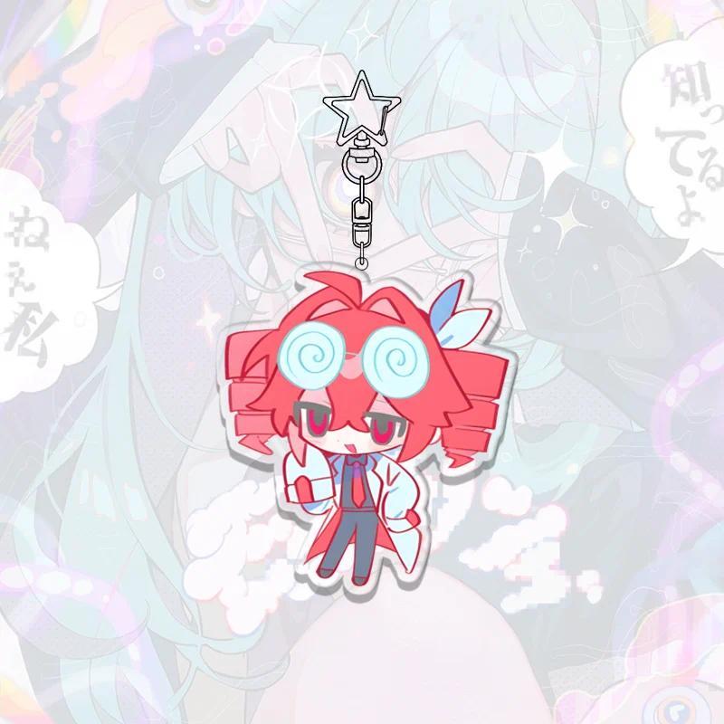 Hatsune Miku Mica Keychain Kasane Teto Student Bag Charm Decoration Accessory Anime Cartoon Móc Khóa In Theo Yêu Cầu, Chất Liệu Mica Trong Suốt In 2 Mặt , Dày 4mm 2 Hatsune Miku Mica Keychain Kasane Teto Student Bag Charm Decoration Accessory Anime Cartoon Móc Khóa In Theo Yêu Cầu, Chất Liệu Mica Trong Suốt In 2 Mặt , Dày 4mm - Ảnh 2