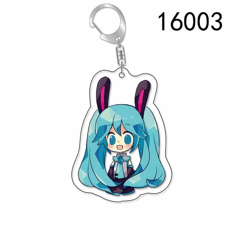 Hatsune Miku Vocal Anime Student Keychain Fan Keychain Exemplary Ornaments Animation Móc Khóa In Theo Yêu Cầu, Chất Liệu Mica Trong Suốt In 2 Mặt , Dày 4mm 2 Hatsune Miku Vocal Anime Student Keychain Fan Keychain Exemplary Ornaments Animation Móc Khóa In Theo Yêu Cầu, Chất Liệu Mica Trong Suốt In 2 Mặt , Dày 4mm - Ảnh 2
