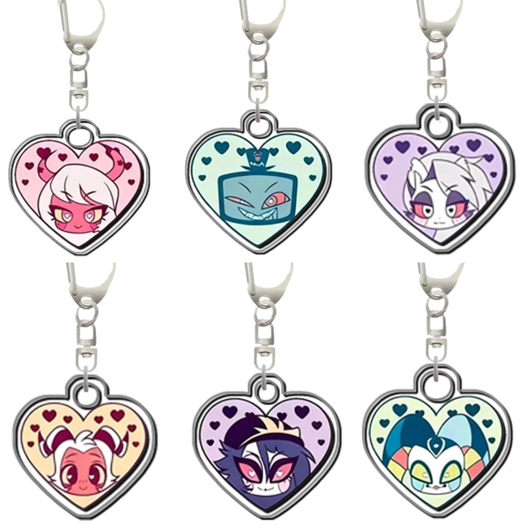 Hazbin Hotel Alastor Niffty Angel Charlie Cherri Stella Keychain Anime Game Collection Móc Khóa In Theo Yêu Cầu, Chất Liệu Mica Trong Suốt In 2 Mặt , Dày 4mm 11 Hazbin Hotel Alastor Niffty Angel Charlie Cherri Stella Keychain Anime Game Collection Móc Khóa In Theo Yêu Cầu, Chất Liệu Mica Trong Suốt In 2 Mặt , Dày 4mm - Ảnh 11