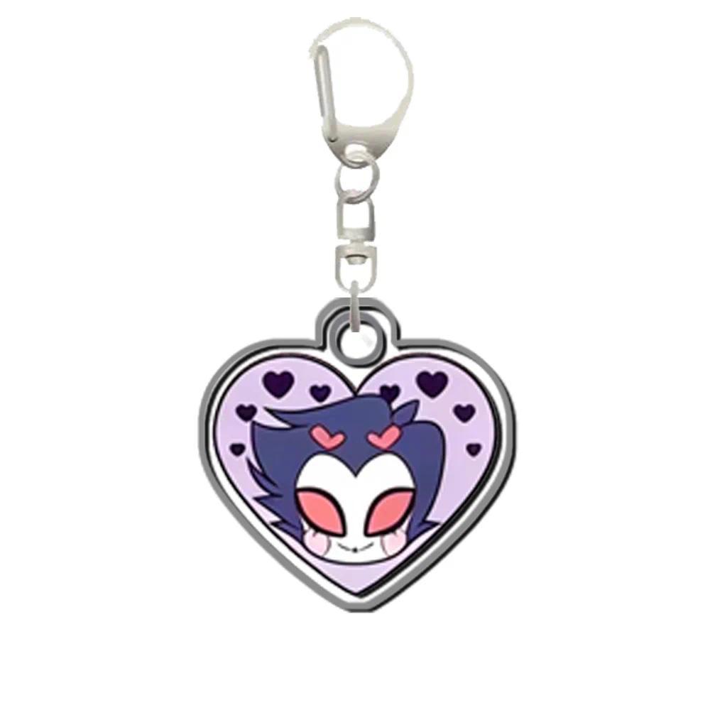 Hazbin Hotel Alastor Niffty Angel Charlie Cherri Stella Keychain Anime Game Collection Móc Khóa In Theo Yêu Cầu, Chất Liệu Mica Trong Suốt In 2 Mặt , Dày 4mm 14 Hazbin Hotel Alastor Niffty Angel Charlie Cherri Stella Keychain Anime Game Collection Móc Khóa In Theo Yêu Cầu, Chất Liệu Mica Trong Suốt In 2 Mặt , Dày 4mm - Ảnh 14