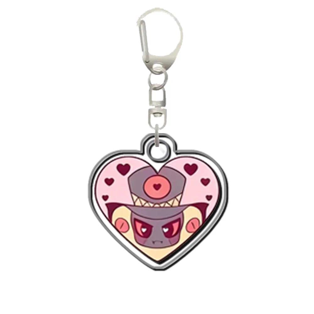 Hazbin Hotel Alastor Niffty Angel Charlie Cherri Stella Keychain Anime Game Collection Móc Khóa In Theo Yêu Cầu, Chất Liệu Mica Trong Suốt In 2 Mặt , Dày 4mm 15 Hazbin Hotel Alastor Niffty Angel Charlie Cherri Stella Keychain Anime Game Collection Móc Khóa In Theo Yêu Cầu, Chất Liệu Mica Trong Suốt In 2 Mặt , Dày 4mm - Ảnh 15