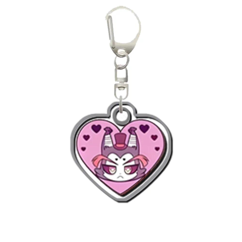 Hazbin Hotel Alastor Niffty Angel Charlie Cherri Stella Keychain Anime Game Collection Móc Khóa In Theo Yêu Cầu, Chất Liệu Mica Trong Suốt In 2 Mặt , Dày 4mm 16 Hazbin Hotel Alastor Niffty Angel Charlie Cherri Stella Keychain Anime Game Collection Móc Khóa In Theo Yêu Cầu, Chất Liệu Mica Trong Suốt In 2 Mặt , Dày 4mm - Ảnh 16