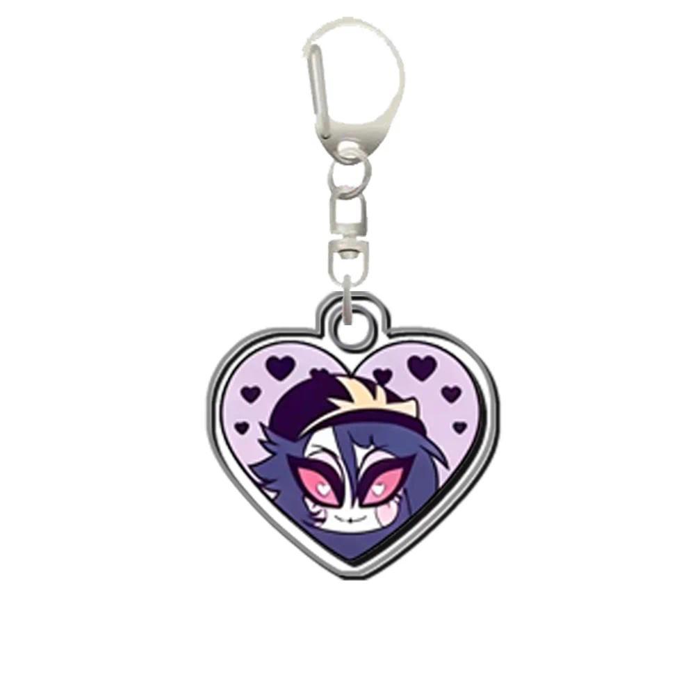 Hazbin Hotel Alastor Niffty Angel Charlie Cherri Stella Keychain Anime Game Collection Móc Khóa In Theo Yêu Cầu, Chất Liệu Mica Trong Suốt In 2 Mặt , Dày 4mm 3 Hazbin Hotel Alastor Niffty Angel Charlie Cherri Stella Keychain Anime Game Collection Móc Khóa In Theo Yêu Cầu, Chất Liệu Mica Trong Suốt In 2 Mặt , Dày 4mm - Ảnh 3
