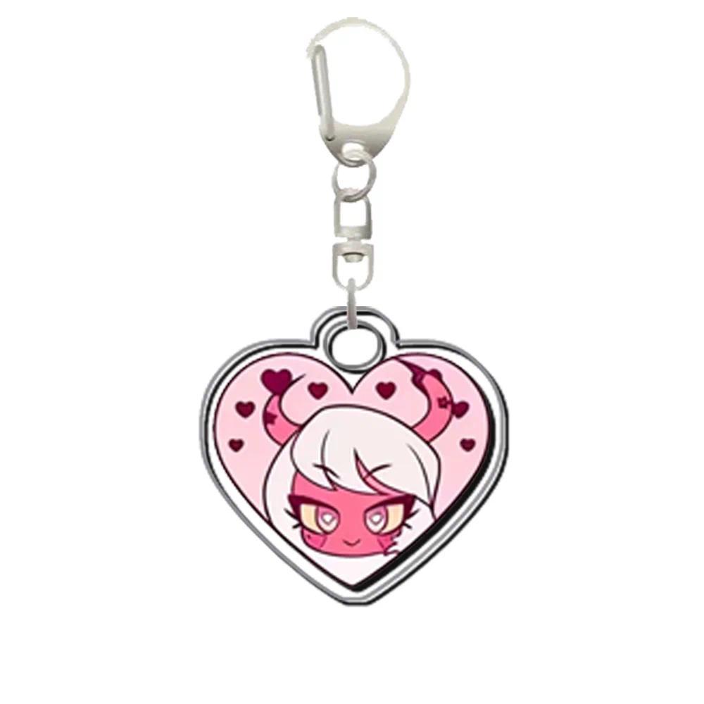 Hazbin Hotel Alastor Niffty Angel Charlie Cherri Stella Keychain Anime Game Collection Móc Khóa In Theo Yêu Cầu, Chất Liệu Mica Trong Suốt In 2 Mặt , Dày 4mm 25 Hazbin Hotel Alastor Niffty Angel Charlie Cherri Stella Keychain Anime Game Collection Móc Khóa In Theo Yêu Cầu, Chất Liệu Mica Trong Suốt In 2 Mặt , Dày 4mm - Ảnh 25