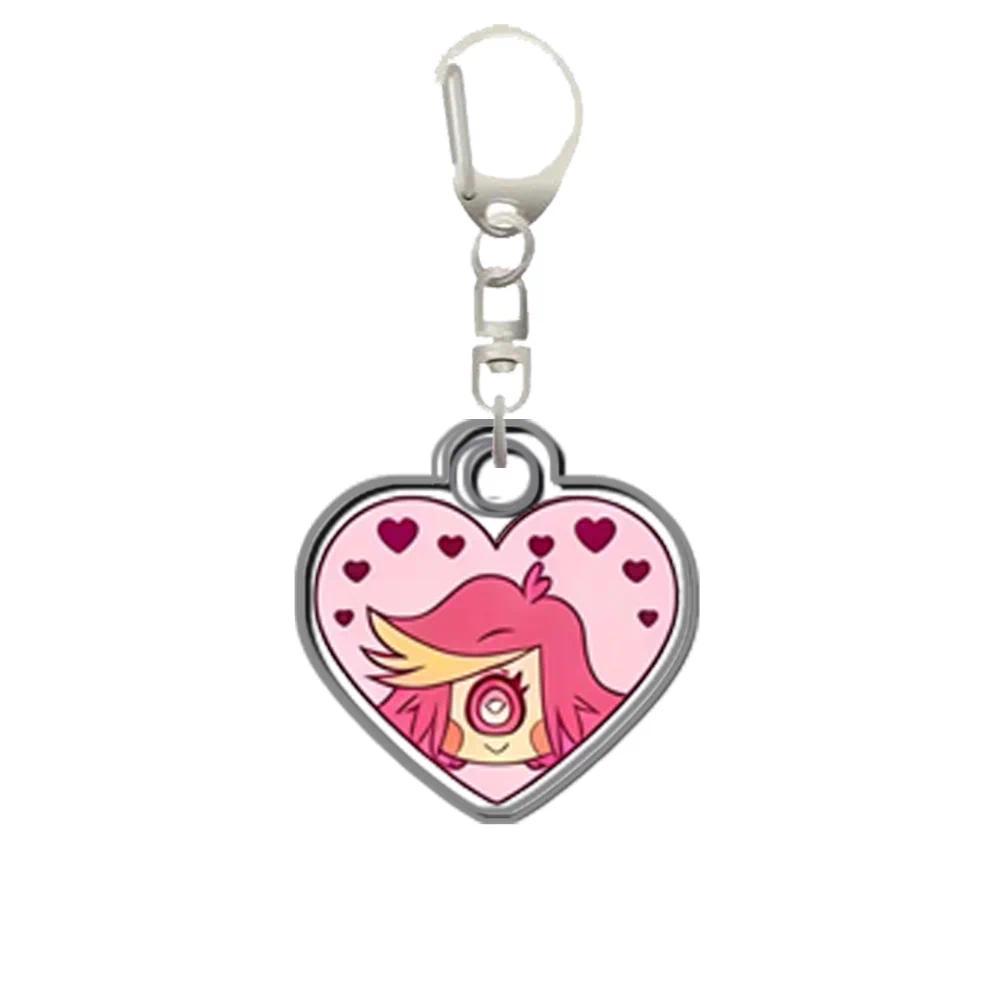 Hazbin Hotel Alastor Niffty Angel Charlie Cherri Stella Keychain Anime Game Collection Móc Khóa In Theo Yêu Cầu, Chất Liệu Mica Trong Suốt In 2 Mặt , Dày 4mm 4 Hazbin Hotel Alastor Niffty Angel Charlie Cherri Stella Keychain Anime Game Collection Móc Khóa In Theo Yêu Cầu, Chất Liệu Mica Trong Suốt In 2 Mặt , Dày 4mm - Ảnh 4
