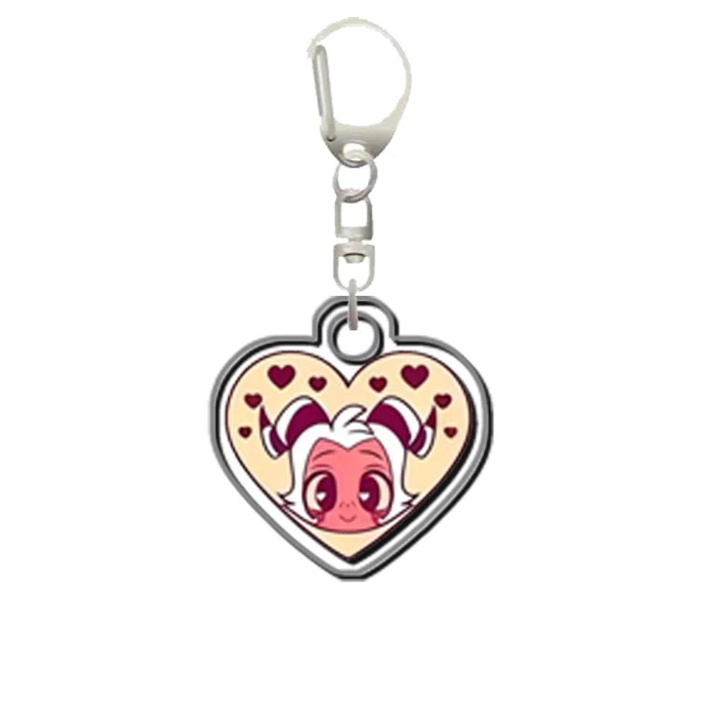 Hazbin Hotel Alastor Niffty Angel Charlie Cherri Stella Keychain Anime Game Collection Móc Khóa In Theo Yêu Cầu, Chất Liệu Mica Trong Suốt In 2 Mặt , Dày 4mm 5 Hazbin Hotel Alastor Niffty Angel Charlie Cherri Stella Keychain Anime Game Collection Móc Khóa In Theo Yêu Cầu, Chất Liệu Mica Trong Suốt In 2 Mặt , Dày 4mm - Ảnh 5