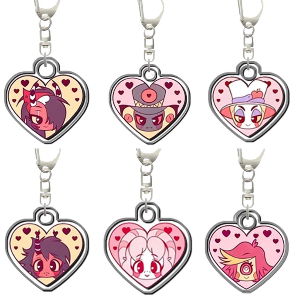 Hazbin Hotel Alastor Niffty Angel Charlie Cherri Stella Keychain Anime Game Collection Móc Khóa In Theo Yêu Cầu, Chất Liệu Mica Trong Suốt In 2 Mặt , Dày 4mm 10 Hazbin Hotel Alastor Niffty Angel Charlie Cherri Stella Keychain Anime Game Collection Móc Khóa In Theo Yêu Cầu, Chất Liệu Mica Trong Suốt In 2 Mặt , Dày 4mm - Ảnh 10