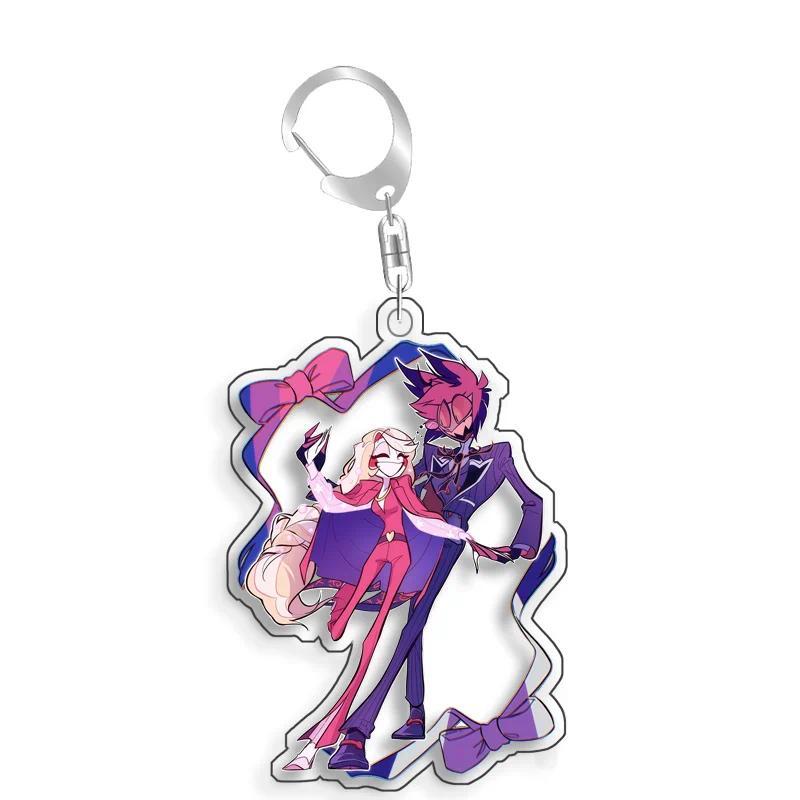 Hazbin Hotel Angel Dust Fizzovalli Asmodeus Blitzo Stolas Acrylic Keychain Mica Bag Charms Móc Khóa In Theo Yêu Cầu, Chất Liệu Mica Trong Suốt In 2 Mặt , Dày 4mm 5 Hazbin Hotel Angel Dust Fizzovalli Asmodeus Blitzo Stolas Acrylic Keychain Mica Bag Charms Móc Khóa In Theo Yêu Cầu, Chất Liệu Mica Trong Suốt In 2 Mặt , Dày 4mm - Ảnh 5