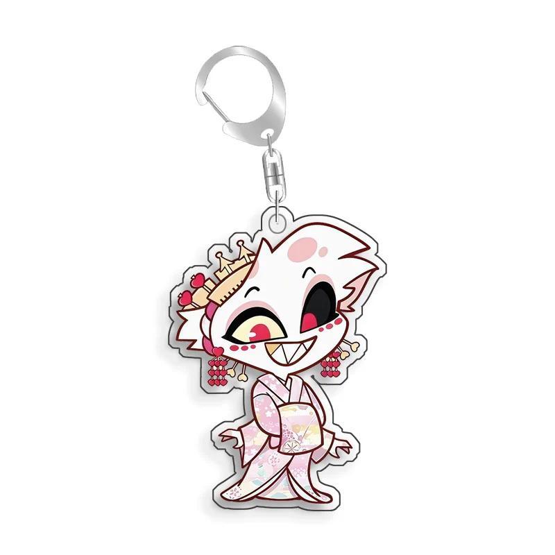 Hazbin Hotel Angel Dust Velvette Angel Dust Alastor Selfmade Acrylic Keychain Mica Bag Charms Móc Khóa In Theo Yêu Cầu, Chất Liệu Mica Trong Suốt In 2 Mặt , Dày 4mm 3 Hazbin Hotel Angel Dust Velvette Angel Dust Alastor Selfmade Acrylic Keychain Mica Bag Charms Móc Khóa In Theo Yêu Cầu, Chất Liệu Mica Trong Suốt In 2 Mặt , Dày 4mm - Ảnh 3