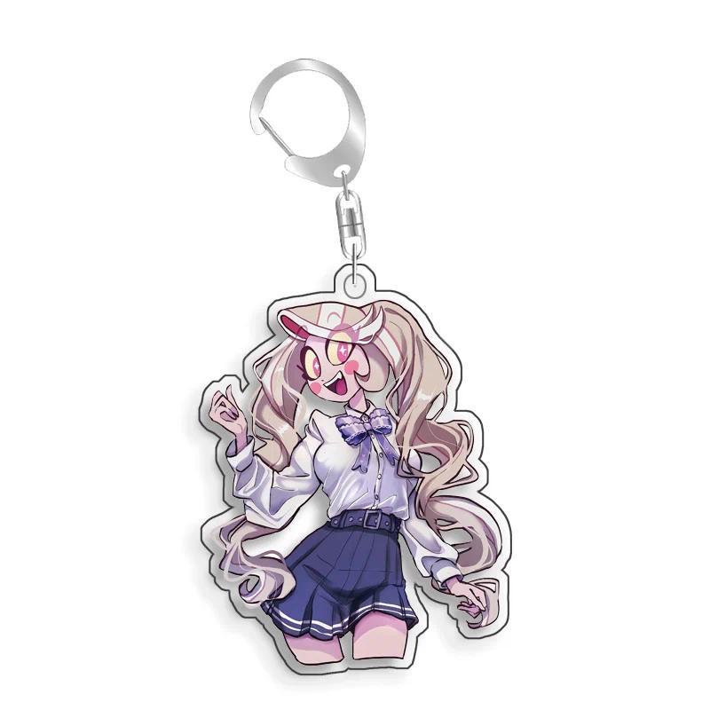 Hazbin Hotel Angel Dust Velvette Angel Dust Alastor Selfmade Acrylic Keychain Mica Bag Charms Móc Khóa In Theo Yêu Cầu, Chất Liệu Mica Trong Suốt In 2 Mặt , Dày 4mm 9 Hazbin Hotel Angel Dust Velvette Angel Dust Alastor Selfmade Acrylic Keychain Mica Bag Charms Móc Khóa In Theo Yêu Cầu, Chất Liệu Mica Trong Suốt In 2 Mặt , Dày 4mm - Ảnh 9