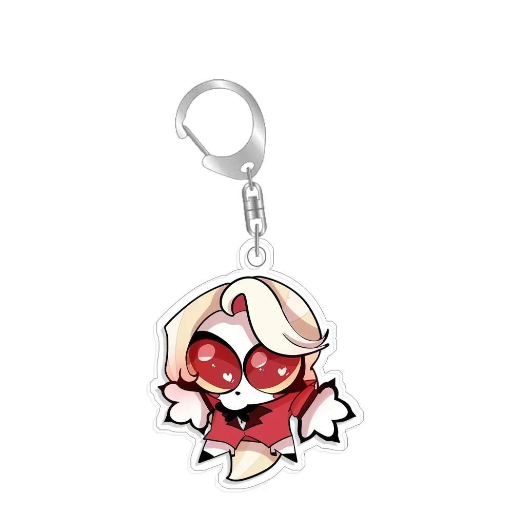 Hazbin Hotel Angel Dust Vox Stolas Alastor Homemade Acrylic Cute Mica Keychain Bag Charms Móc Khóa In Theo Yêu Cầu, Chất Liệu Mica Trong Suốt In 2 Mặt , Dày 4mm 2 Hazbin Hotel Angel Dust Vox Stolas Alastor Homemade Acrylic Cute Mica Keychain Bag Charms Móc Khóa In Theo Yêu Cầu, Chất Liệu Mica Trong Suốt In 2 Mặt , Dày 4mm - Ảnh 2