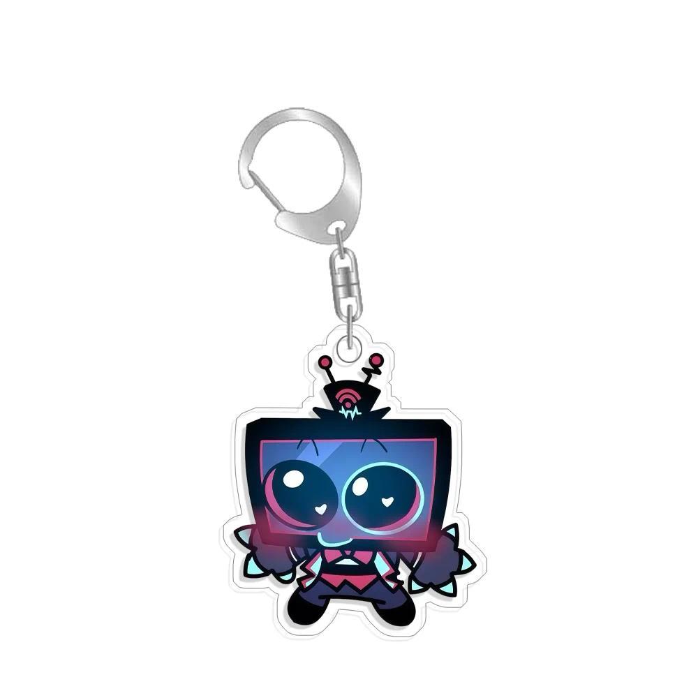 Hazbin Hotel Angel Dust Vox Stolas Alastor Homemade Acrylic Cute Mica Keychain Bag Charms Móc Khóa In Theo Yêu Cầu, Chất Liệu Mica Trong Suốt In 2 Mặt , Dày 4mm 5 Hazbin Hotel Angel Dust Vox Stolas Alastor Homemade Acrylic Cute Mica Keychain Bag Charms Móc Khóa In Theo Yêu Cầu, Chất Liệu Mica Trong Suốt In 2 Mặt , Dày 4mm - Ảnh 5
