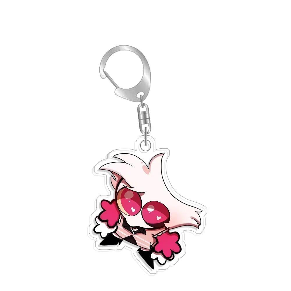 Hazbin Hotel Angel Dust Vox Stolas Alastor Homemade Acrylic Cute Mica Keychain Bag Charms Móc Khóa In Theo Yêu Cầu, Chất Liệu Mica Trong Suốt In 2 Mặt , Dày 4mm 6 Hazbin Hotel Angel Dust Vox Stolas Alastor Homemade Acrylic Cute Mica Keychain Bag Charms Móc Khóa In Theo Yêu Cầu, Chất Liệu Mica Trong Suốt In 2 Mặt , Dày 4mm - Ảnh 6