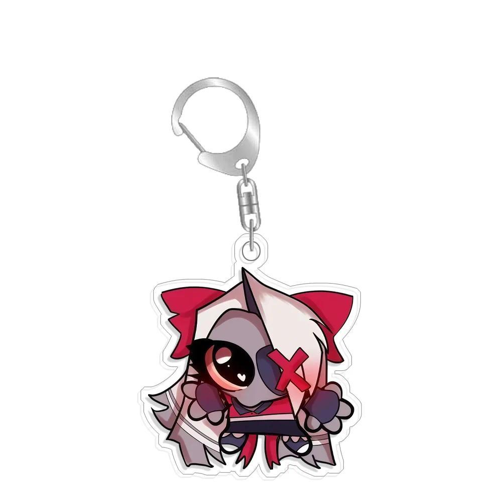 Hazbin Hotel Angel Dust Vox Stolas Alastor Homemade Acrylic Cute Mica Keychain Bag Charms Móc Khóa In Theo Yêu Cầu, Chất Liệu Mica Trong Suốt In 2 Mặt , Dày 4mm 7 Hazbin Hotel Angel Dust Vox Stolas Alastor Homemade Acrylic Cute Mica Keychain Bag Charms Móc Khóa In Theo Yêu Cầu, Chất Liệu Mica Trong Suốt In 2 Mặt , Dày 4mm - Ảnh 7