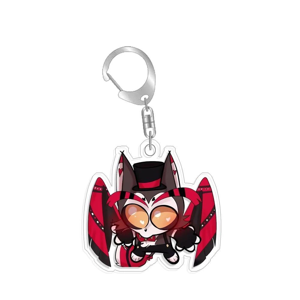 Hazbin Hotel Angel Dust Vox Stolas Alastor Homemade Acrylic Cute Mica Keychain Bag Charms Móc Khóa In Theo Yêu Cầu, Chất Liệu Mica Trong Suốt In 2 Mặt , Dày 4mm 10 Hazbin Hotel Angel Dust Vox Stolas Alastor Homemade Acrylic Cute Mica Keychain Bag Charms Móc Khóa In Theo Yêu Cầu, Chất Liệu Mica Trong Suốt In 2 Mặt , Dày 4mm - Ảnh 10