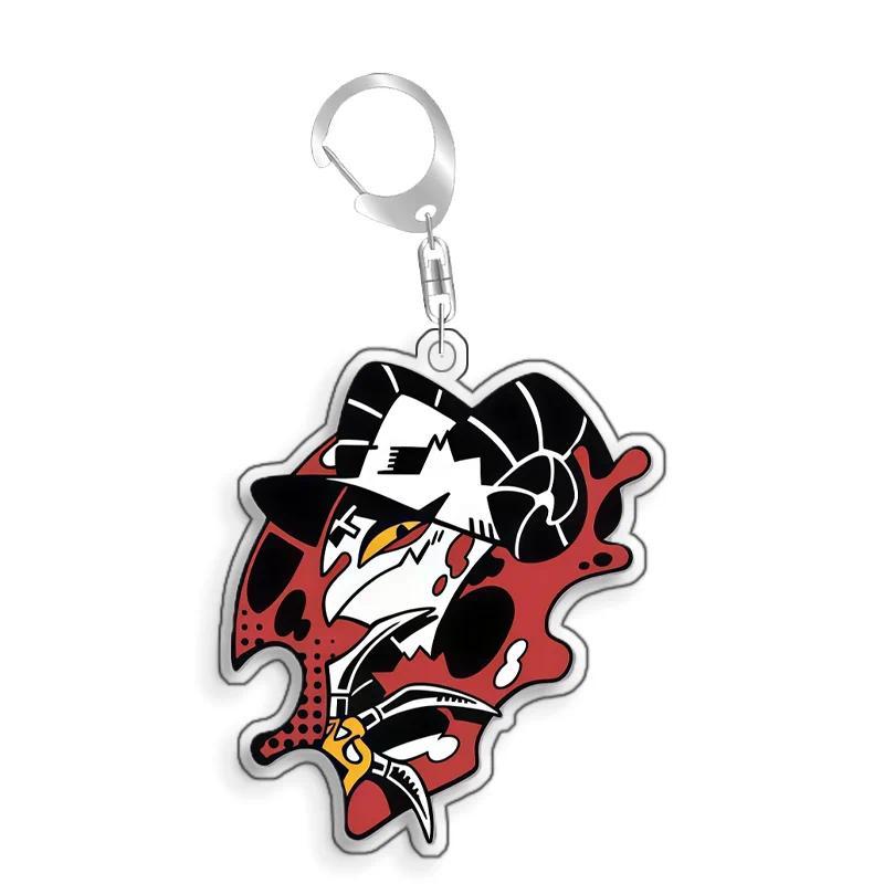 Hazbin Hotel Blitzo Fizzarolli Angel Dust Homemade Mica Cartoon Keychain Pendant Bag Charms Móc Khóa In Theo Yêu Cầu, Chất Liệu Mica Trong Suốt In 2 Mặt , Dày 4mm 11 Hazbin Hotel Blitzo Fizzarolli Angel Dust Homemade Mica Cartoon Keychain Pendant Bag Charms Móc Khóa In Theo Yêu Cầu, Chất Liệu Mica Trong Suốt In 2 Mặt , Dày 4mm - Ảnh 11