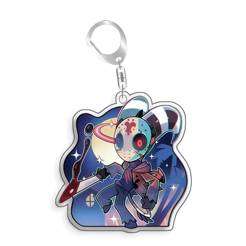 Hazbin Hotel Blitzo Fizzarolli Angel Dust Homemade Mica Cartoon Keychain Pendant Bag Charms Móc Khóa In Theo Yêu Cầu, Chất Liệu Mica Trong Suốt In 2 Mặt , Dày 4mm 13 Hazbin Hotel Blitzo Fizzarolli Angel Dust Homemade Mica Cartoon Keychain Pendant Bag Charms Móc Khóa In Theo Yêu Cầu, Chất Liệu Mica Trong Suốt In 2 Mặt , Dày 4mm - Ảnh 13