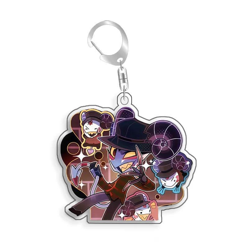 Hazbin Hotel Blitzo Fizzarolli Angel Dust Homemade Mica Cartoon Keychain Pendant Bag Charms Móc Khóa In Theo Yêu Cầu, Chất Liệu Mica Trong Suốt In 2 Mặt , Dày 4mm 14 Hazbin Hotel Blitzo Fizzarolli Angel Dust Homemade Mica Cartoon Keychain Pendant Bag Charms Móc Khóa In Theo Yêu Cầu, Chất Liệu Mica Trong Suốt In 2 Mặt , Dày 4mm - Ảnh 14