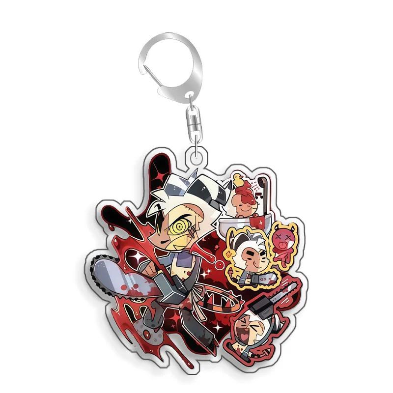 Hazbin Hotel Blitzo Fizzarolli Angel Dust Homemade Mica Cartoon Keychain Pendant Bag Charms Móc Khóa In Theo Yêu Cầu, Chất Liệu Mica Trong Suốt In 2 Mặt , Dày 4mm 15 Hazbin Hotel Blitzo Fizzarolli Angel Dust Homemade Mica Cartoon Keychain Pendant Bag Charms Móc Khóa In Theo Yêu Cầu, Chất Liệu Mica Trong Suốt In 2 Mặt , Dày 4mm - Ảnh 15
