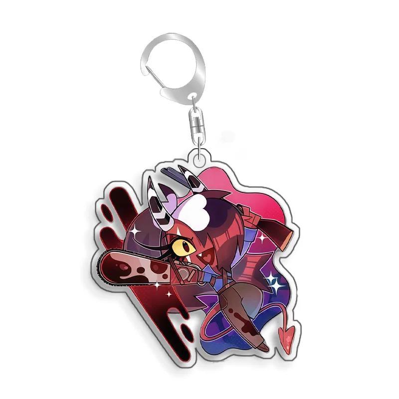 Hazbin Hotel Blitzo Fizzarolli Angel Dust Homemade Mica Cartoon Keychain Pendant Bag Charms Móc Khóa In Theo Yêu Cầu, Chất Liệu Mica Trong Suốt In 2 Mặt , Dày 4mm 19 Hazbin Hotel Blitzo Fizzarolli Angel Dust Homemade Mica Cartoon Keychain Pendant Bag Charms Móc Khóa In Theo Yêu Cầu, Chất Liệu Mica Trong Suốt In 2 Mặt , Dày 4mm - Ảnh 19