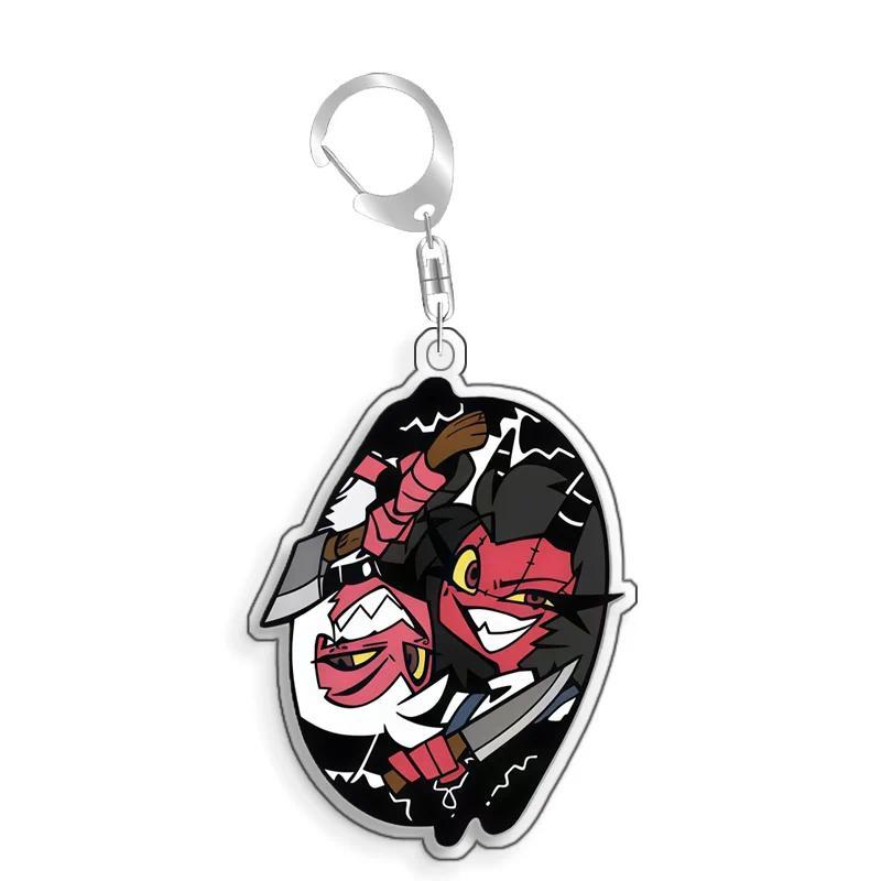 Hazbin Hotel Blitzo Fizzarolli Angel Dust Homemade Mica Cartoon Keychain Pendant Bag Charms Móc Khóa In Theo Yêu Cầu, Chất Liệu Mica Trong Suốt In 2 Mặt , Dày 4mm 1 Hazbin Hotel Blitzo Fizzarolli Angel Dust Homemade Mica Cartoon Keychain Pendant Bag Charms Móc Khóa In Theo Yêu Cầu, Chất Liệu Mica Trong Suốt In 2 Mặt , Dày 4mm