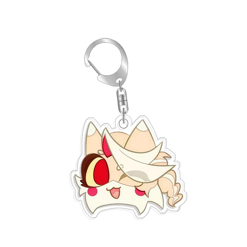 Hazbin Hotel Charlie Morningstar Lucifer Morningstar Homemade Acrylic Keychain Mica Bag Móc Khóa In Theo Yêu Cầu, Chất Liệu Mica Trong Suốt In 2 Mặt , Dày 4mm 6 Hazbin Hotel Charlie Morningstar Lucifer Morningstar Homemade Acrylic Keychain Mica Bag Móc Khóa In Theo Yêu Cầu, Chất Liệu Mica Trong Suốt In 2 Mặt , Dày 4mm - Ảnh 6